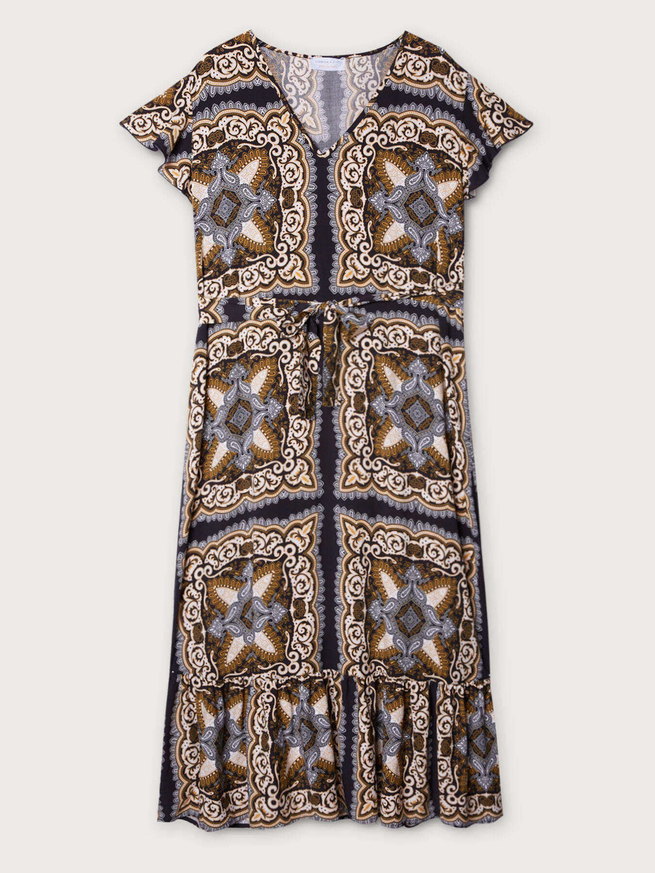 Vestido con estampado bandana image number 3
