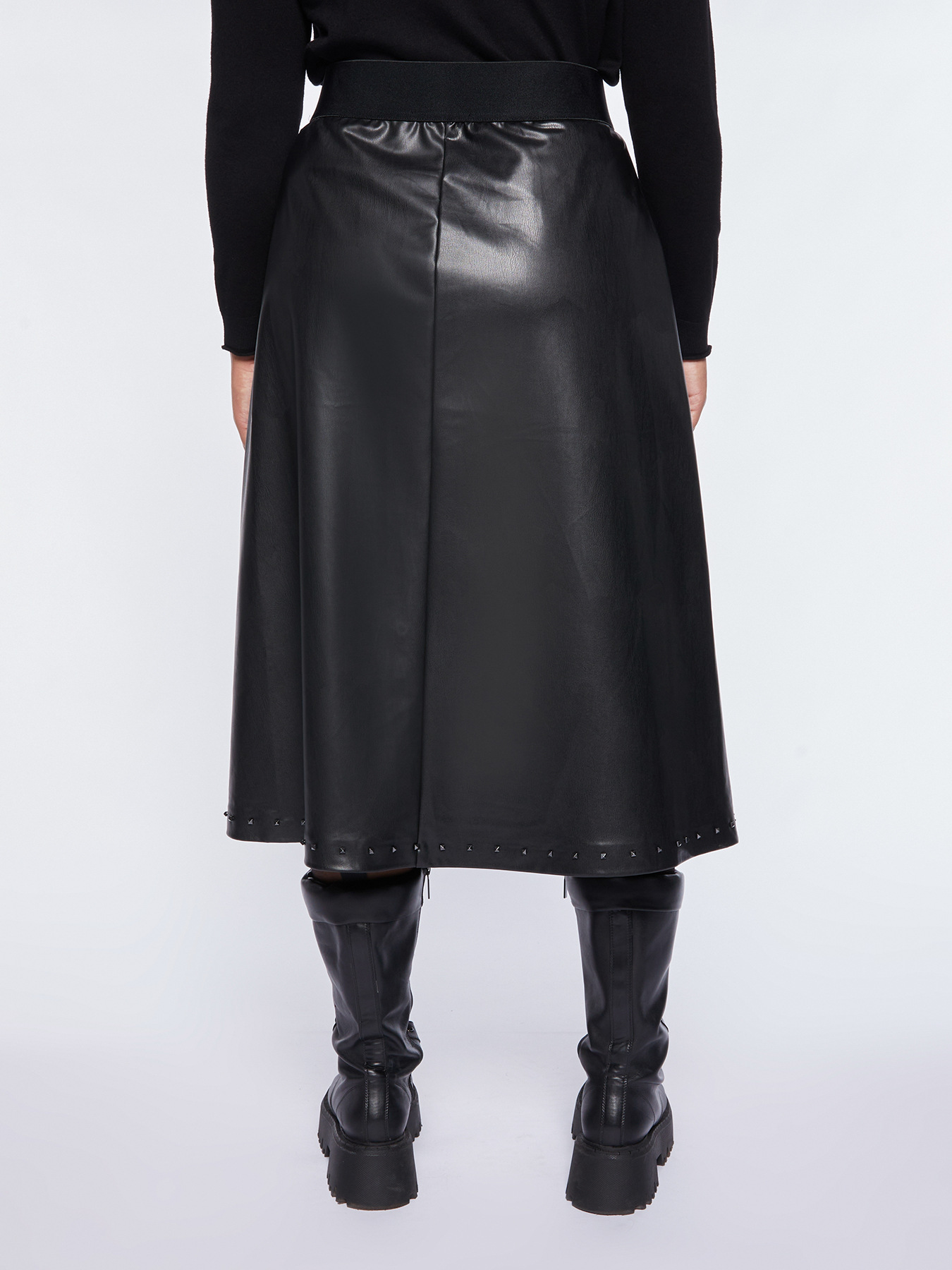 Gonna con borchie image number 1