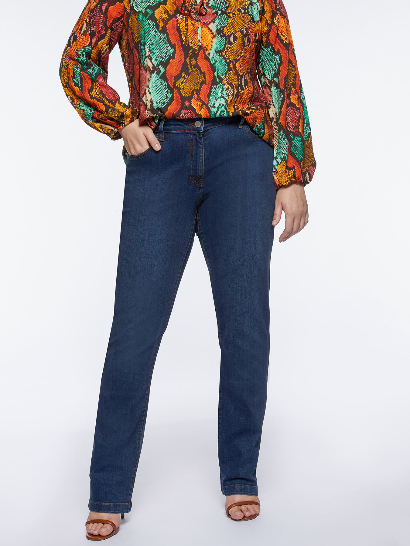 Vaqueros regular Smeraldo image number 0