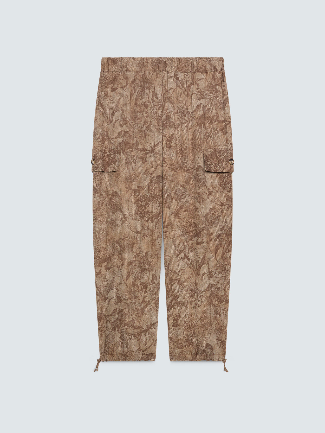 Cargo pants with print image number 4