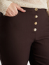 Barrel trousers with buttons image number 2