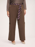 Cargo pants with belt image number 0