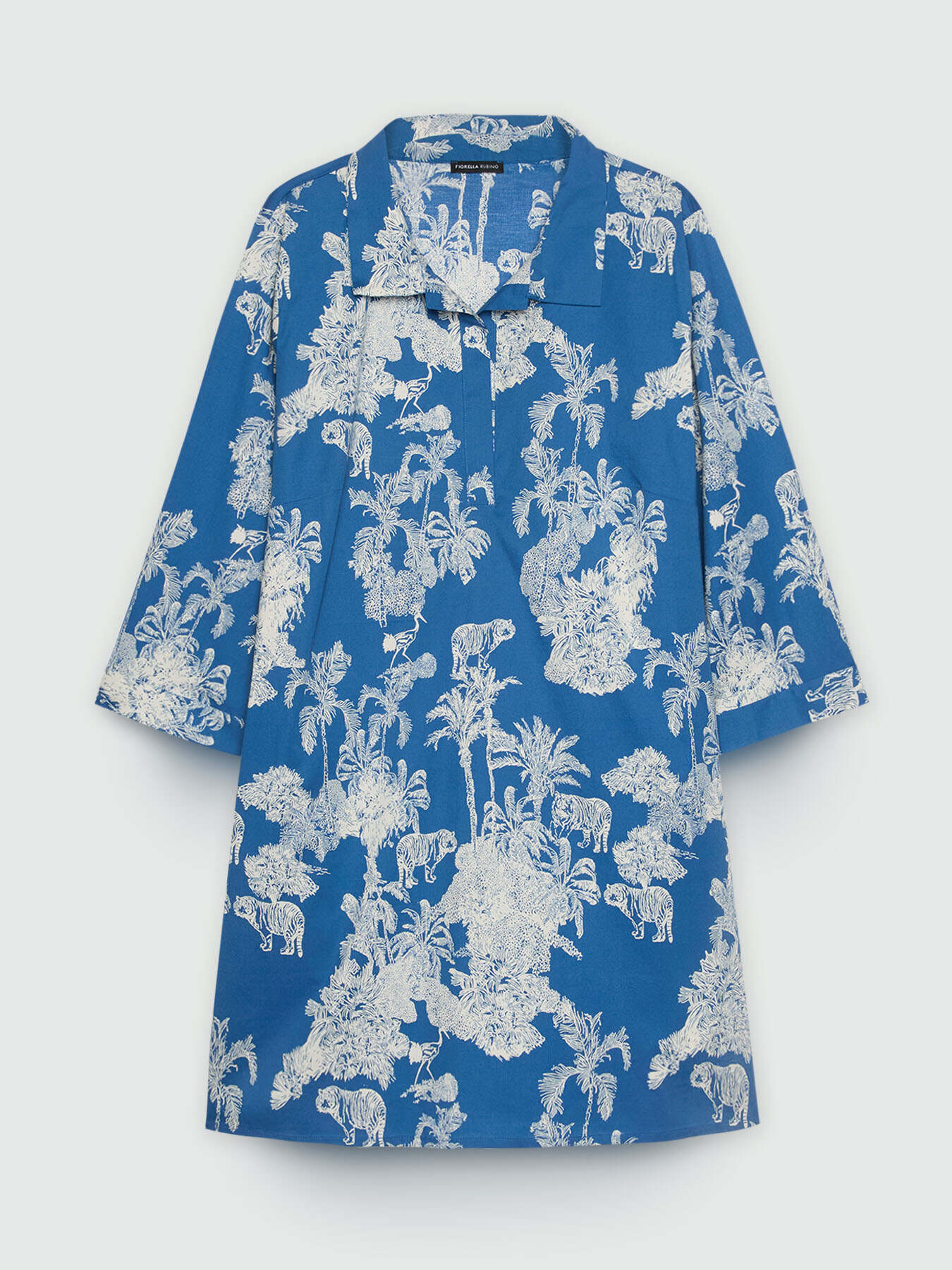 Vestido con estampado jungla image number 5