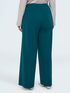 Wide Leg Hose aus Stretch-Gewebe image number 1