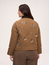 Jacket with floral embroidery image number 1