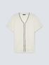 Bluse mit Stickerei image number 5