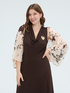 Printed georgette shrug image number 4
