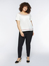 Solid colour jeggings image number 3