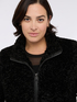 Giacca teddy con zip image number 3