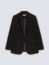 Blazer in tessuto cr&ecirc;pe image number 4