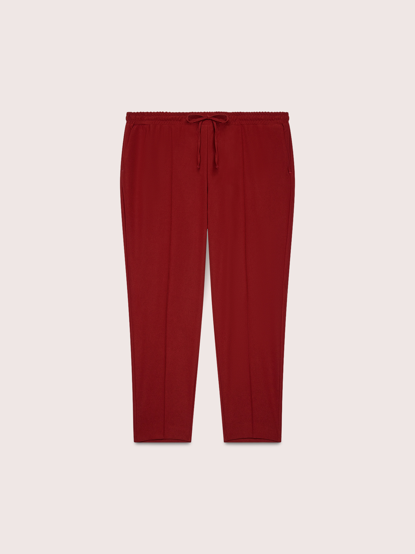 Hose mit geradem Bein und Kordelzug image number 4