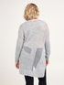 Maglia lunga in mix di filati image number 1