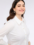 Camicia in cotone stretch image number 3