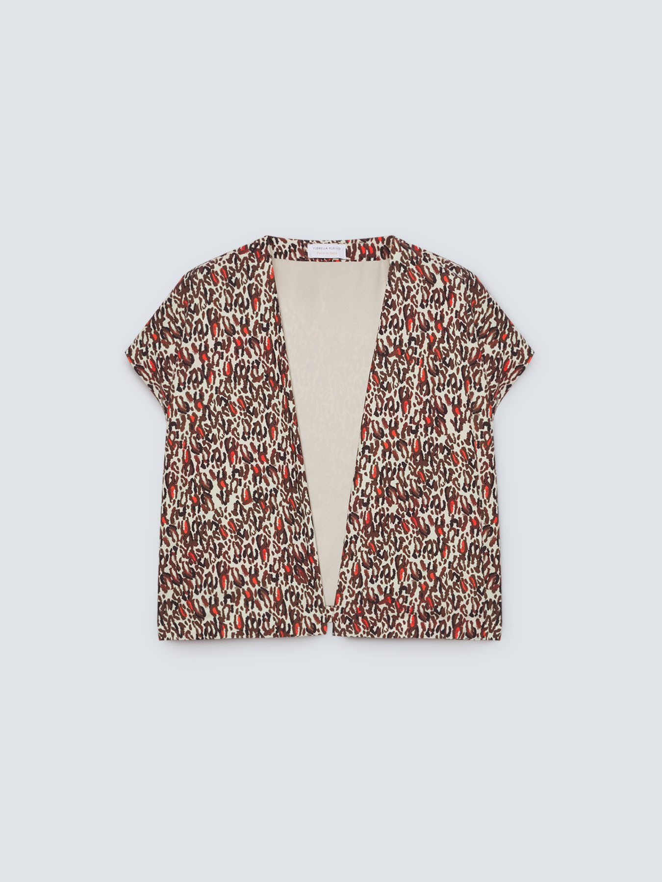 Chaqueta corta ligera de lunares image number 3