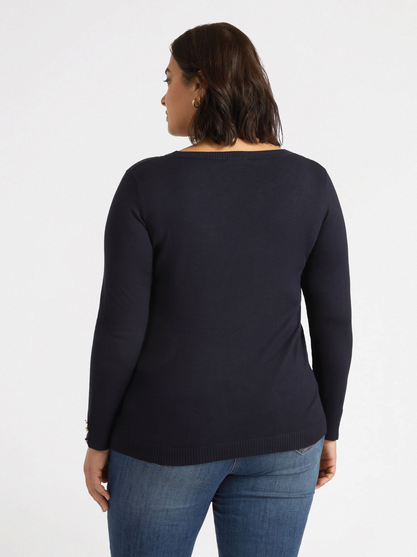 LENZING™ ECOVERO™ viscose sweater image number 1