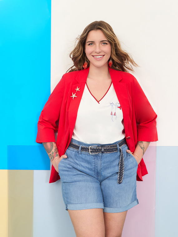 Blazer avec broches
