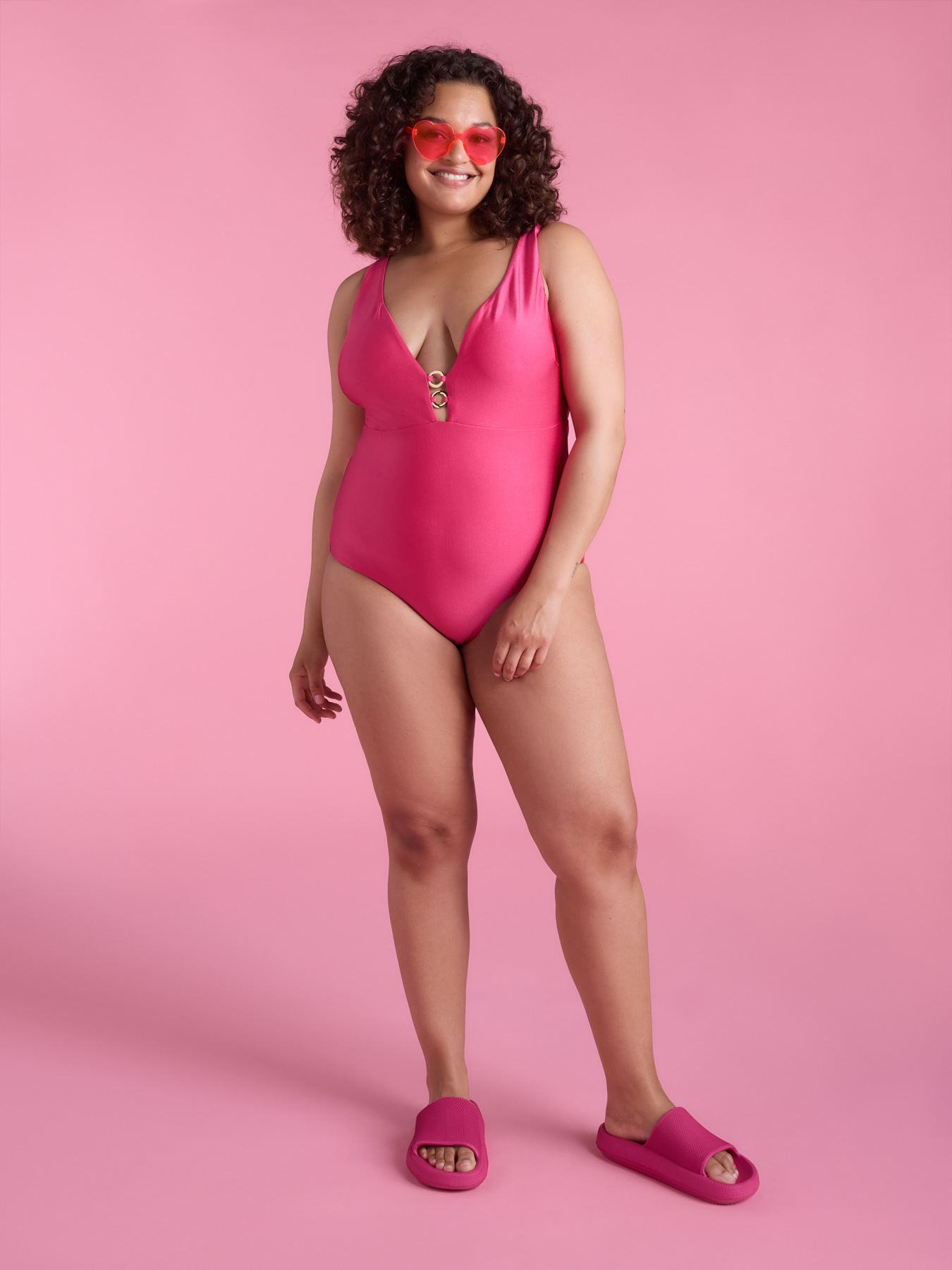 Reversible one-piece swimsuit image number 2