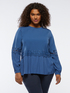 T-shirt with macram&eacute; borders image number 2