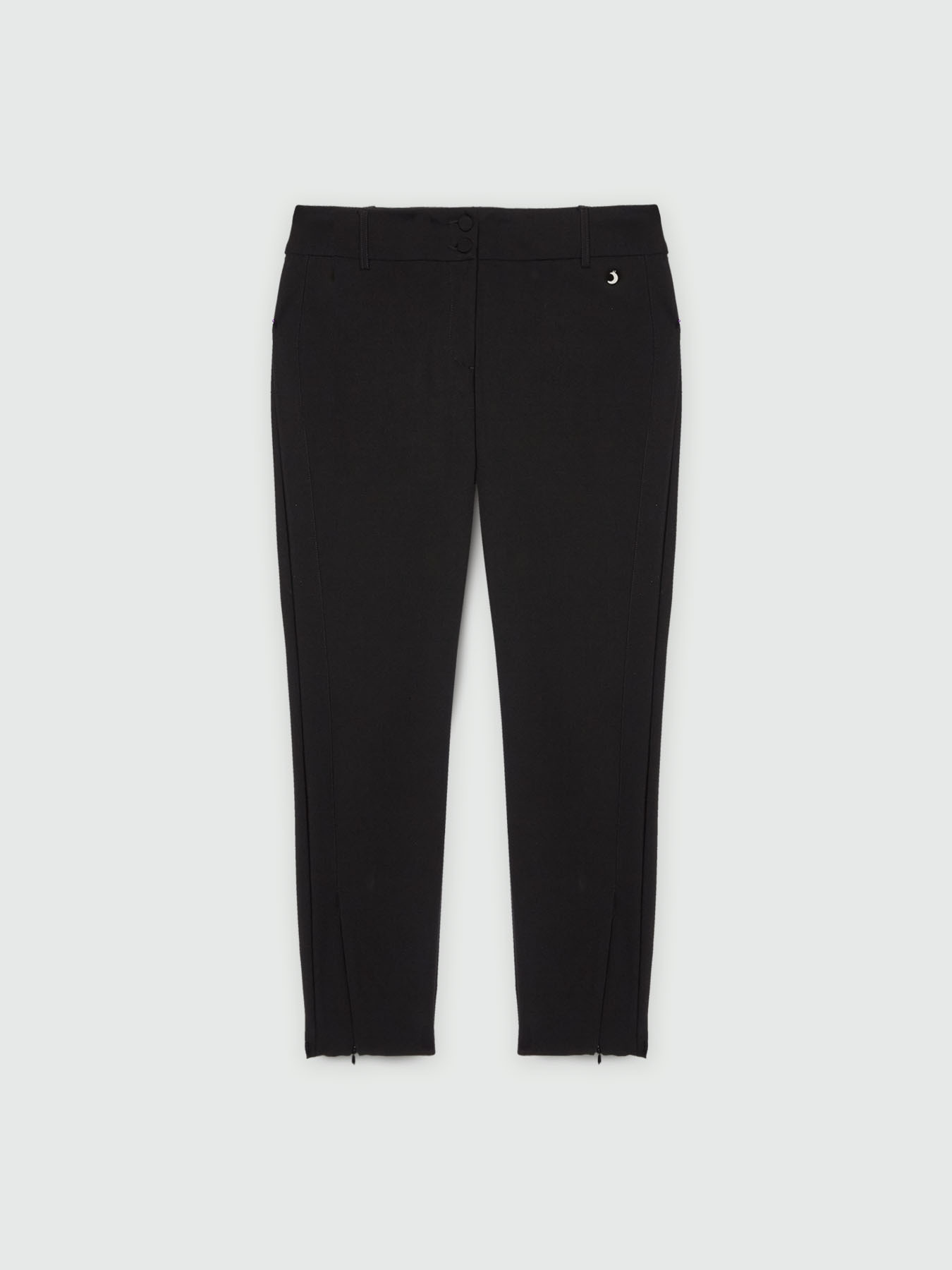 Pantalon skinny avec d&eacute;tail en tulle image number 5