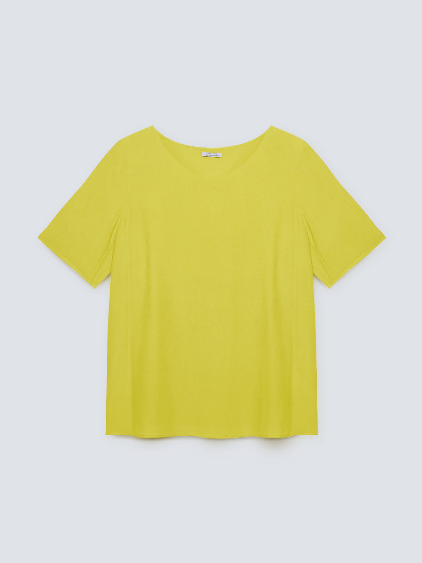 Gerade Bluse mit kurzen &Auml;rmeln image number 3