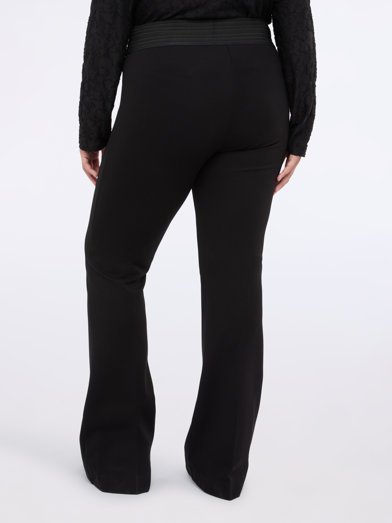 Pantalon flare en Punto Milano image number 1