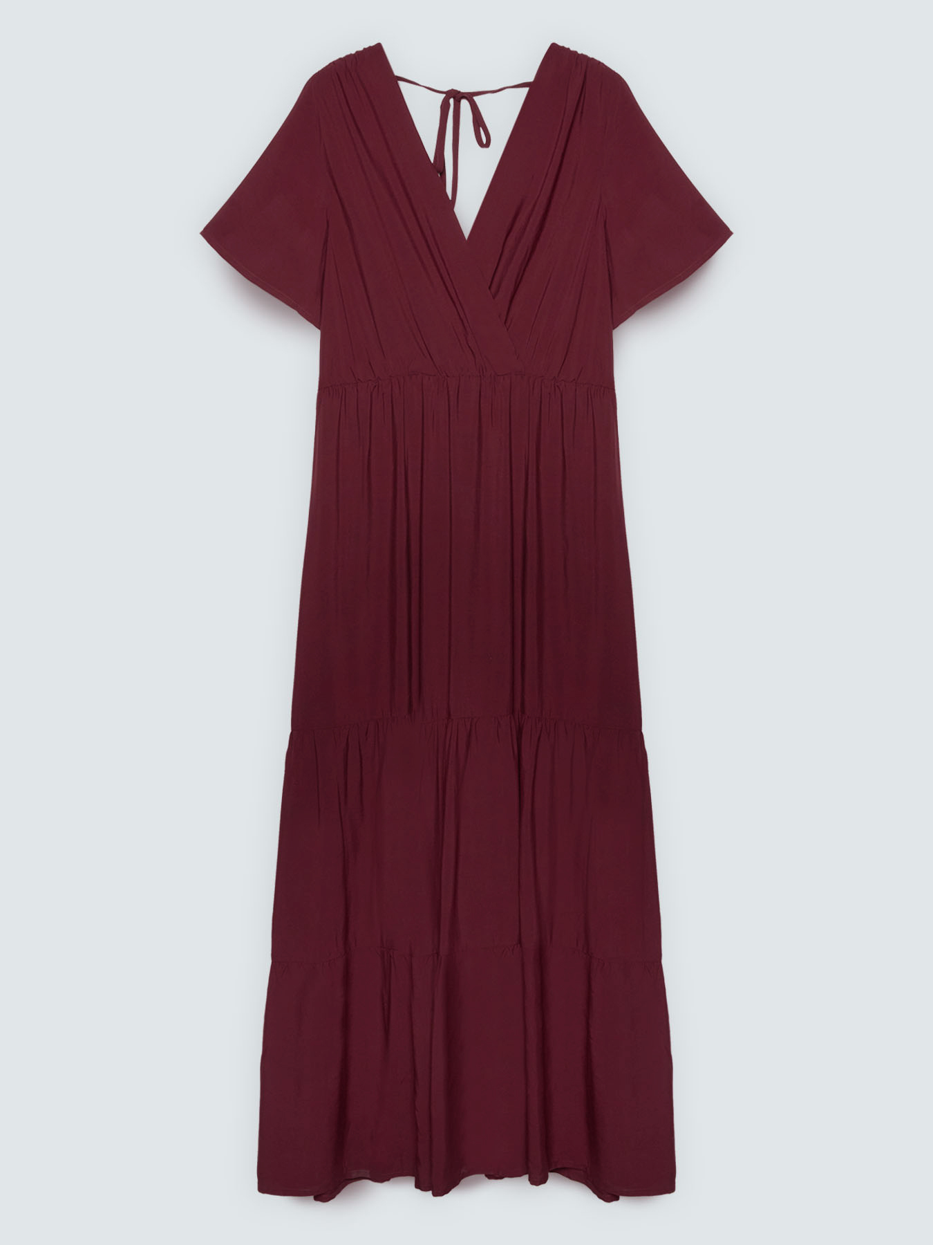 Long Smile viscose dress image number 4