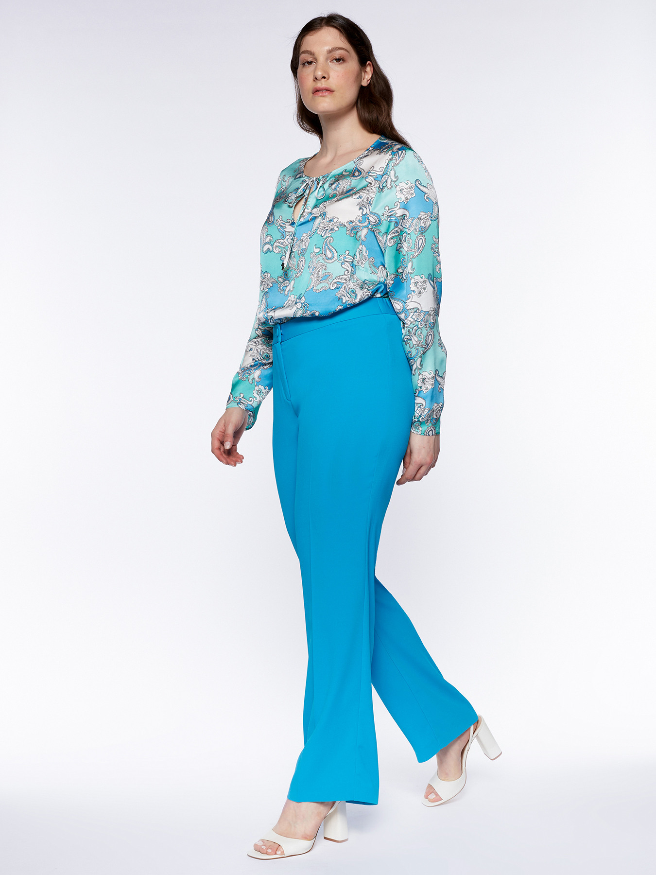 Pantaloni eleganti in cady image number 2