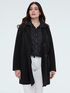 Manteau en scuba avec plastron amovible image number 0
