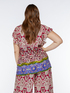 Bluse mit Ethno-Druck image number 1