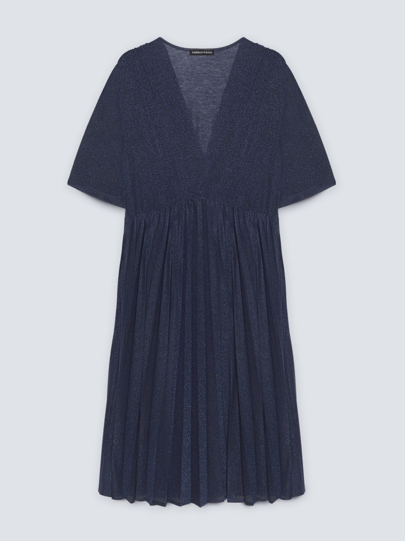 Vestido plisado de l&uacute;rex image number 4