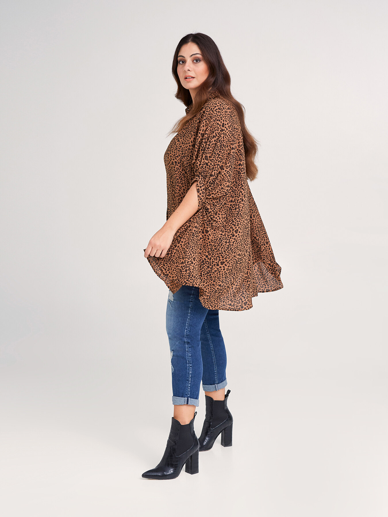 Camicia over animalier image number 0