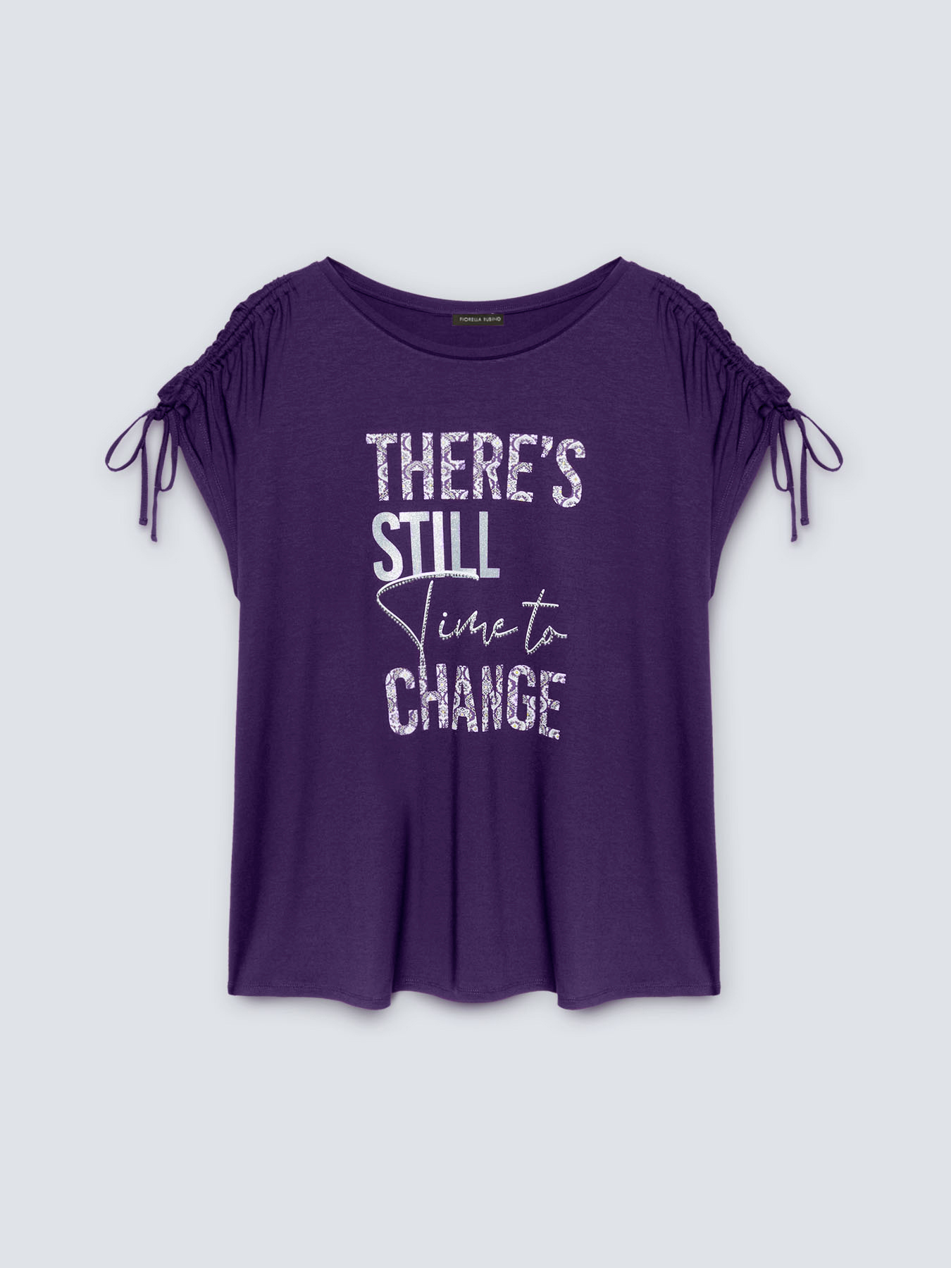 T-shirt con scritta image number 4