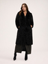 Teddy coat with lapel collar image number 0