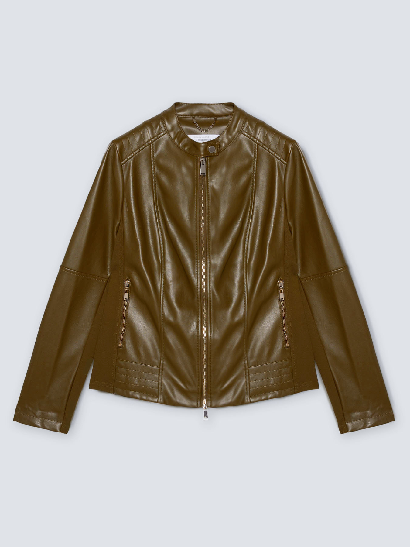 Blousonjacke aus Lederimitat image number 4