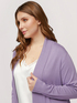 Cardigan lungo in viscosa comfort image number 1