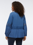 T-shirt with macram&eacute; borders image number 1