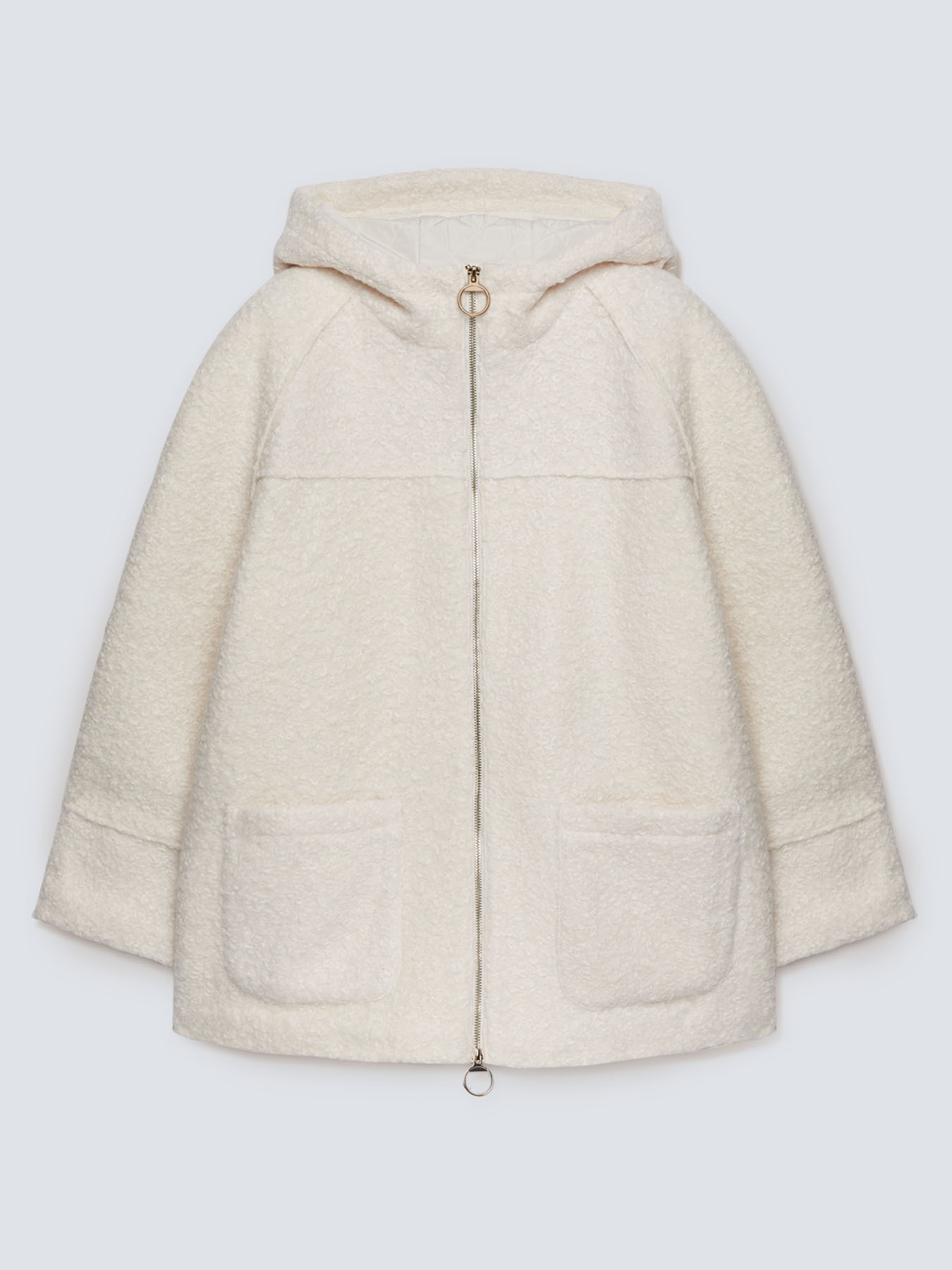 Cappotto in tessuto boucl&eacute; image number 4