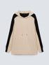 Maglia bicolore con cappuccio image number 3