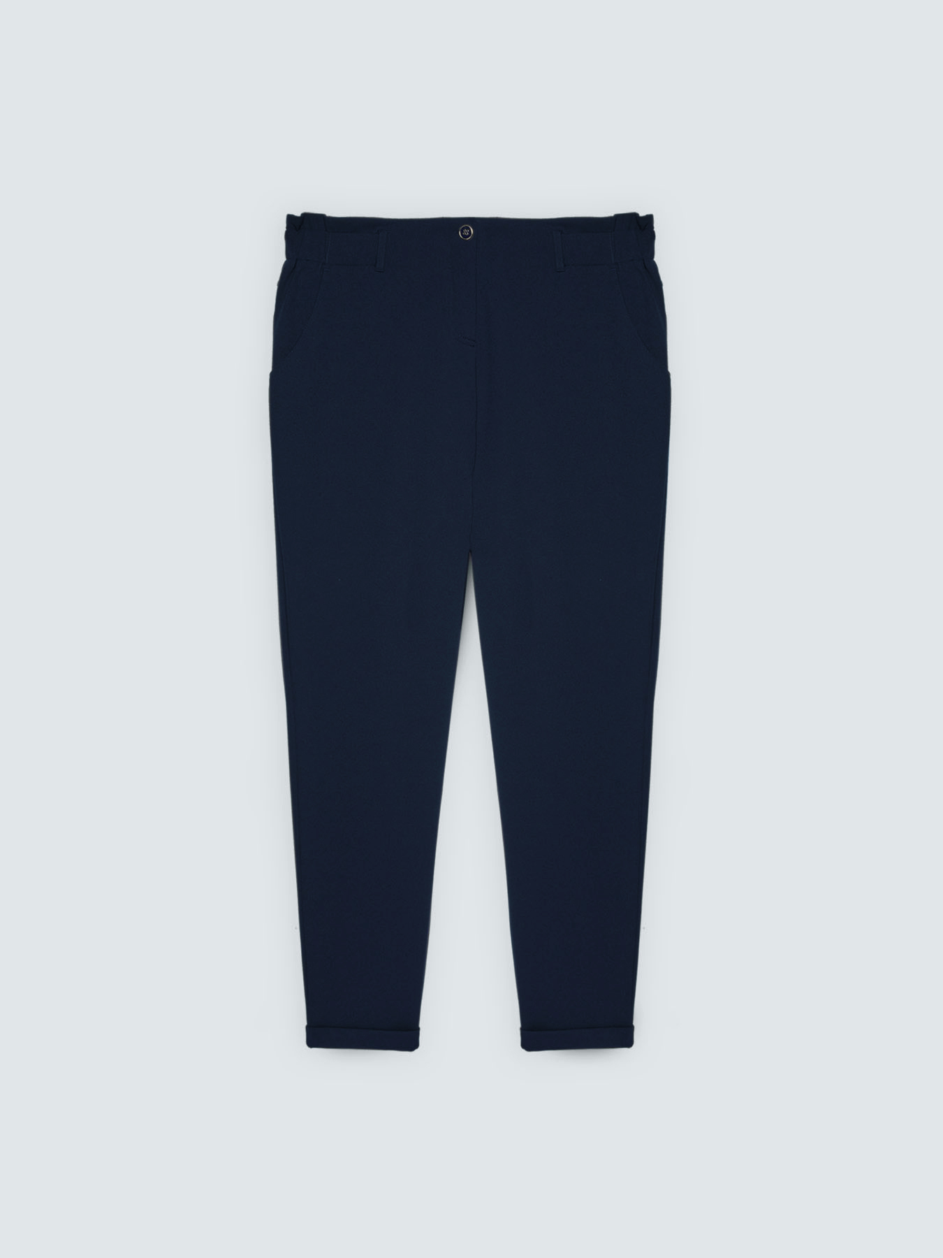 Pantalon Ballon en tissu stretch image number 4