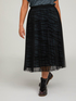 Pleated tulle skirt image number 2