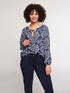 Blusa con estampado &eacute;tnico image number 2