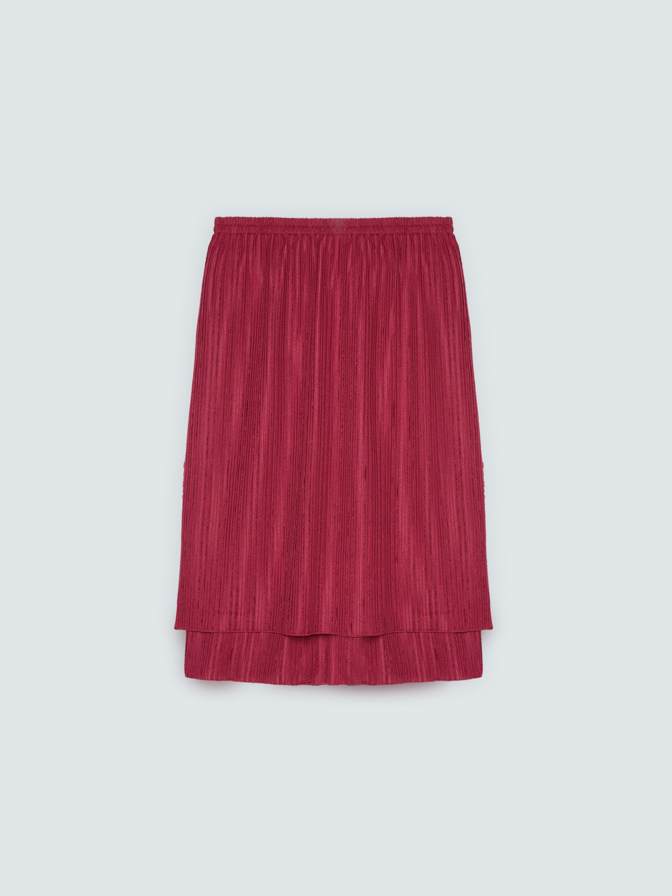 Ribbed jersey skirt image number 1