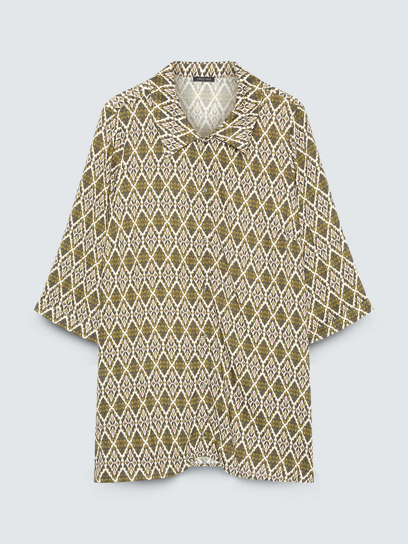 Camisa de viscosa con estampado image number 4