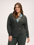 Crossover cardigan with buttons image number 0