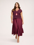 Fine knit V-neck vest image number 2