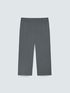 Cropped-Hose aus Melange-Stoff image number 4