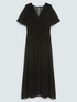 DREAM georgette dress with V-neckline image number 4
