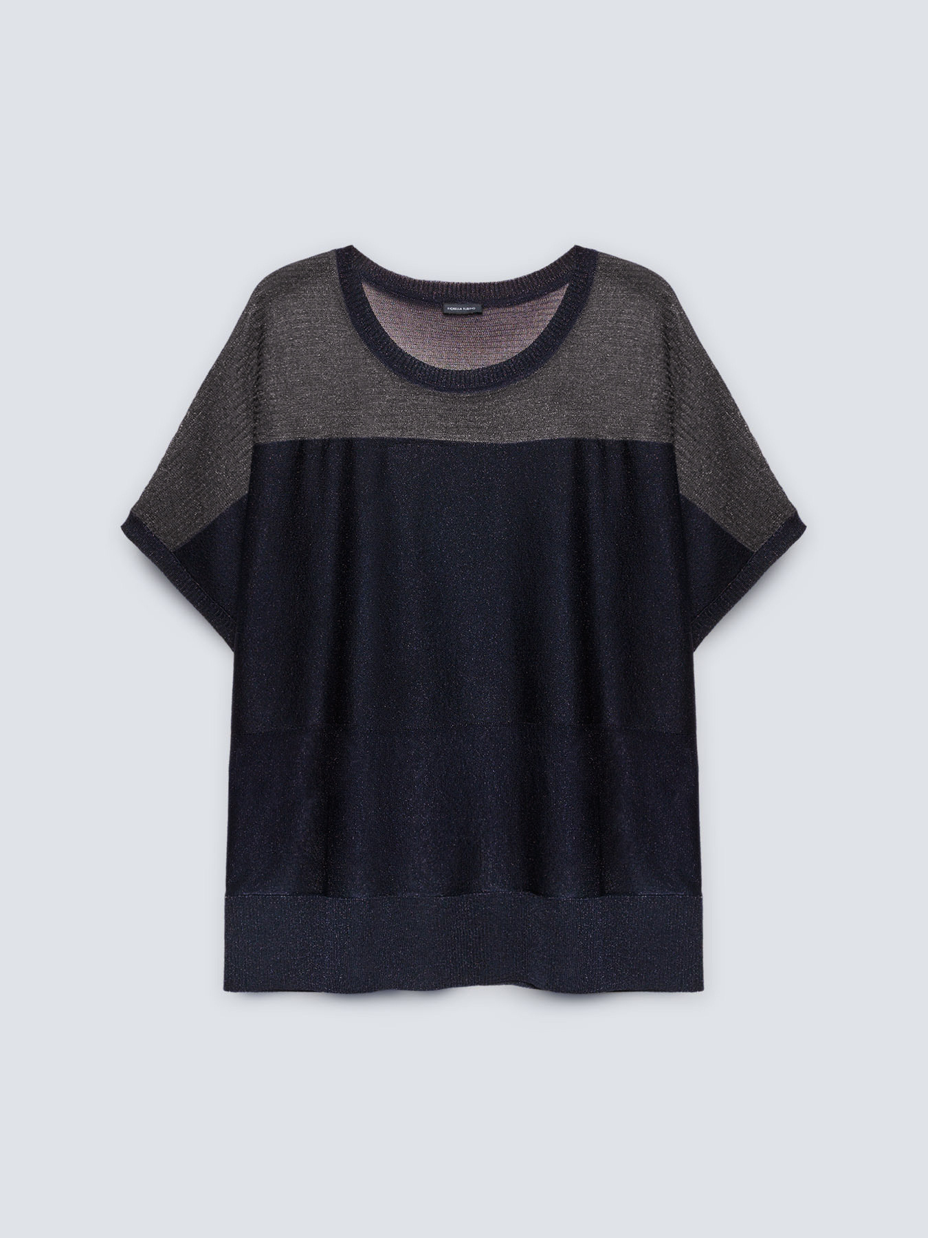 Lurex-Pullover mit kurzen &Auml;rmeln image number 4