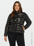 Full sequined down jacket with Sorona&reg; Aura padding image number 0