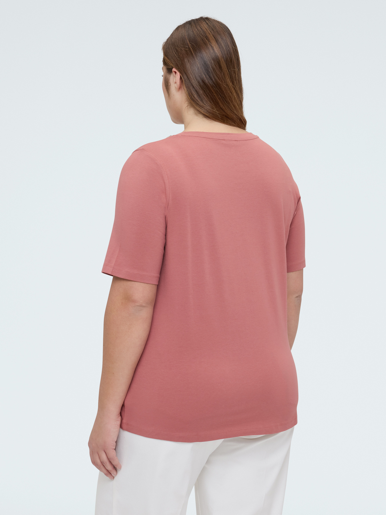 Cotton t-shirt with luminous appliqu&eacute;s image number 1